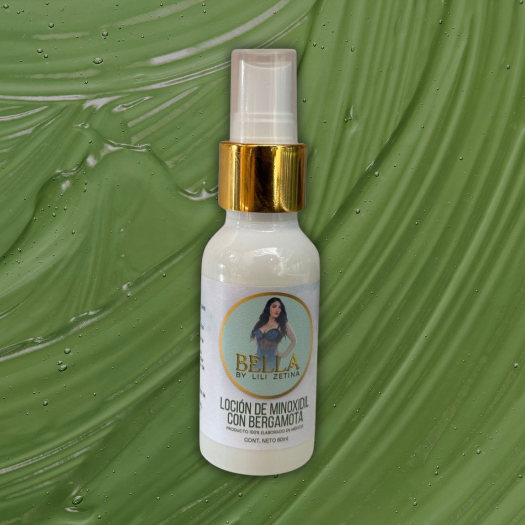Loción de Minoxidil con Bergamota