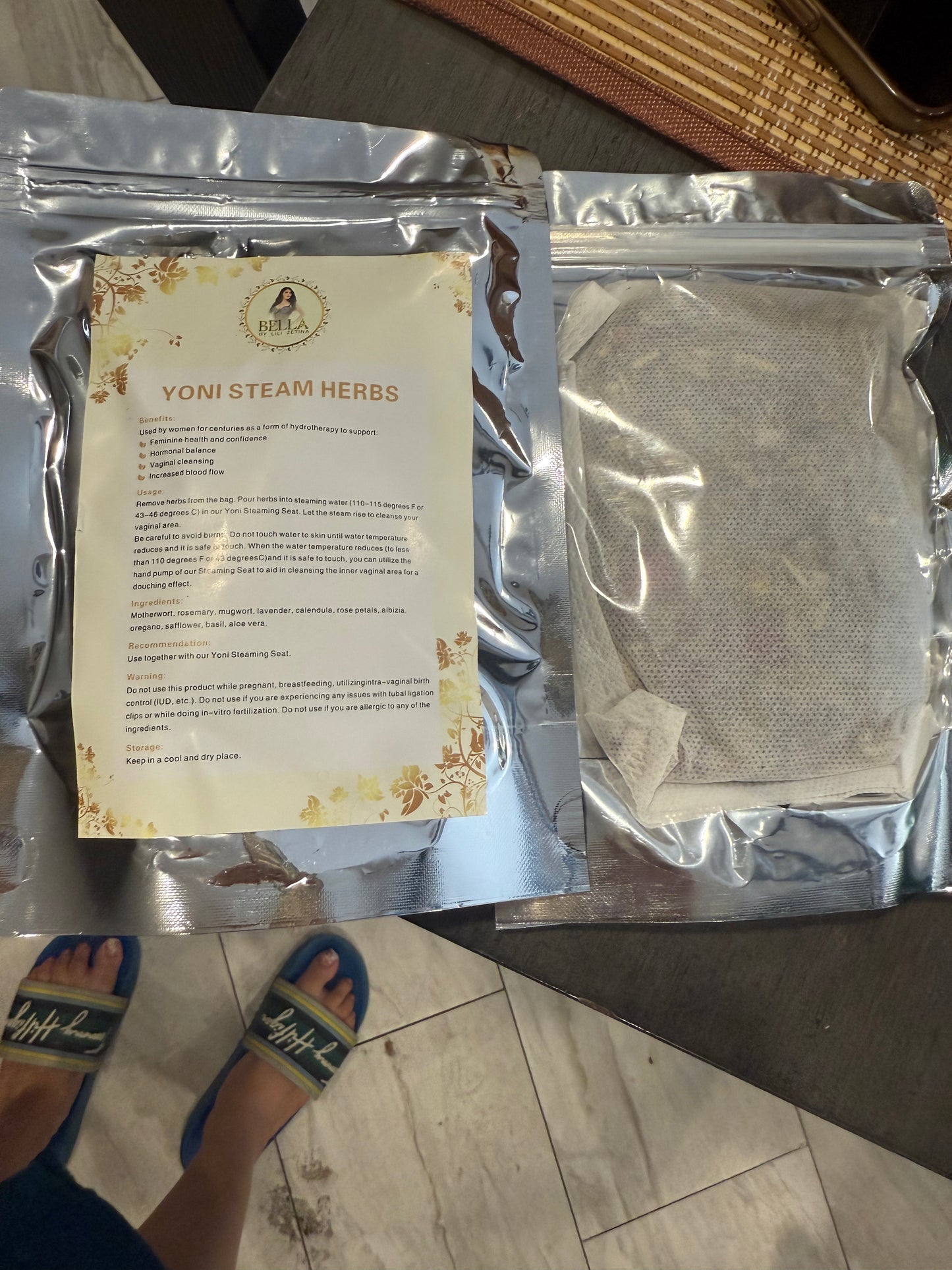 JONI STEAM HERBS-BAÑO DE VAPOR INTIMO FEMENINO